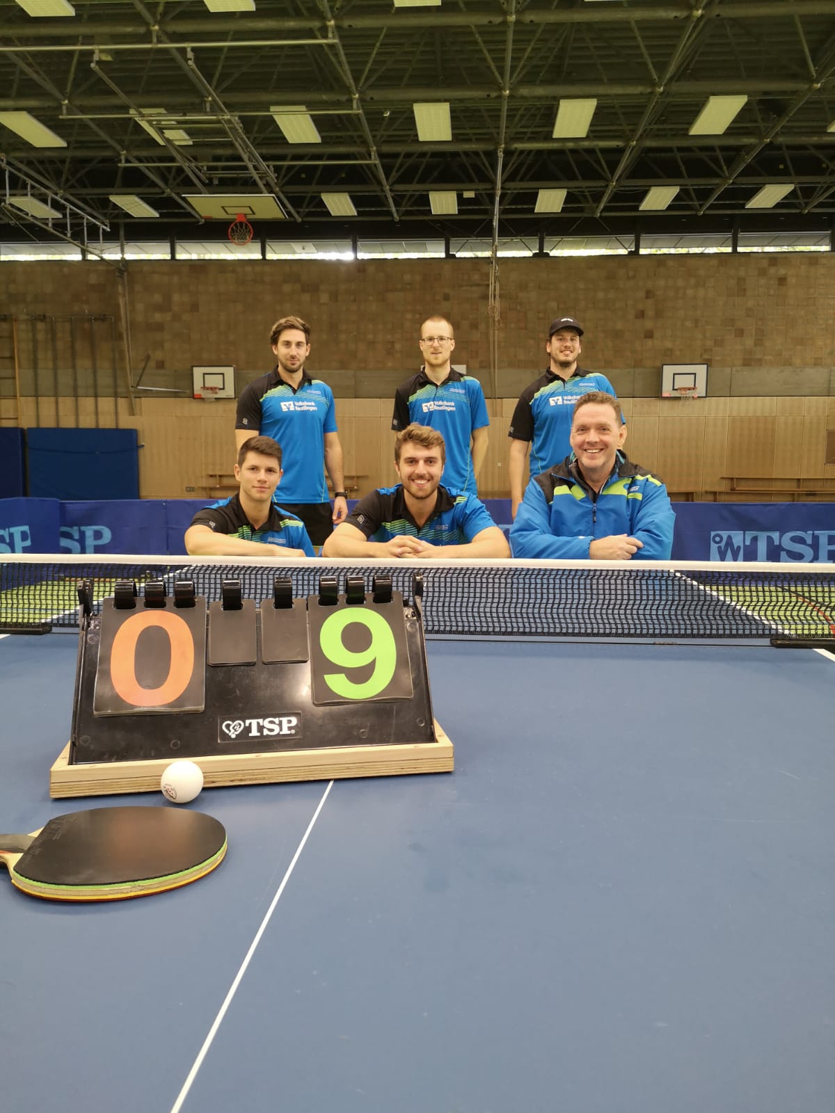 Auftakt nach Maß - 2020 - Team SSV Reutlingen Tischtennis Sieger Foto