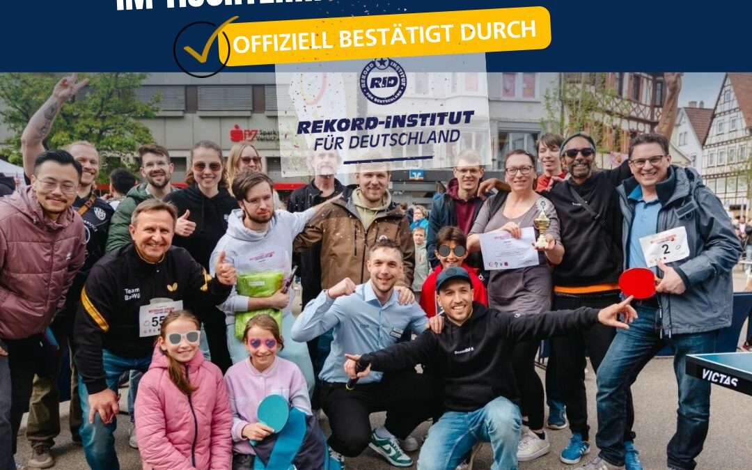 Weltrekord im Mäxle